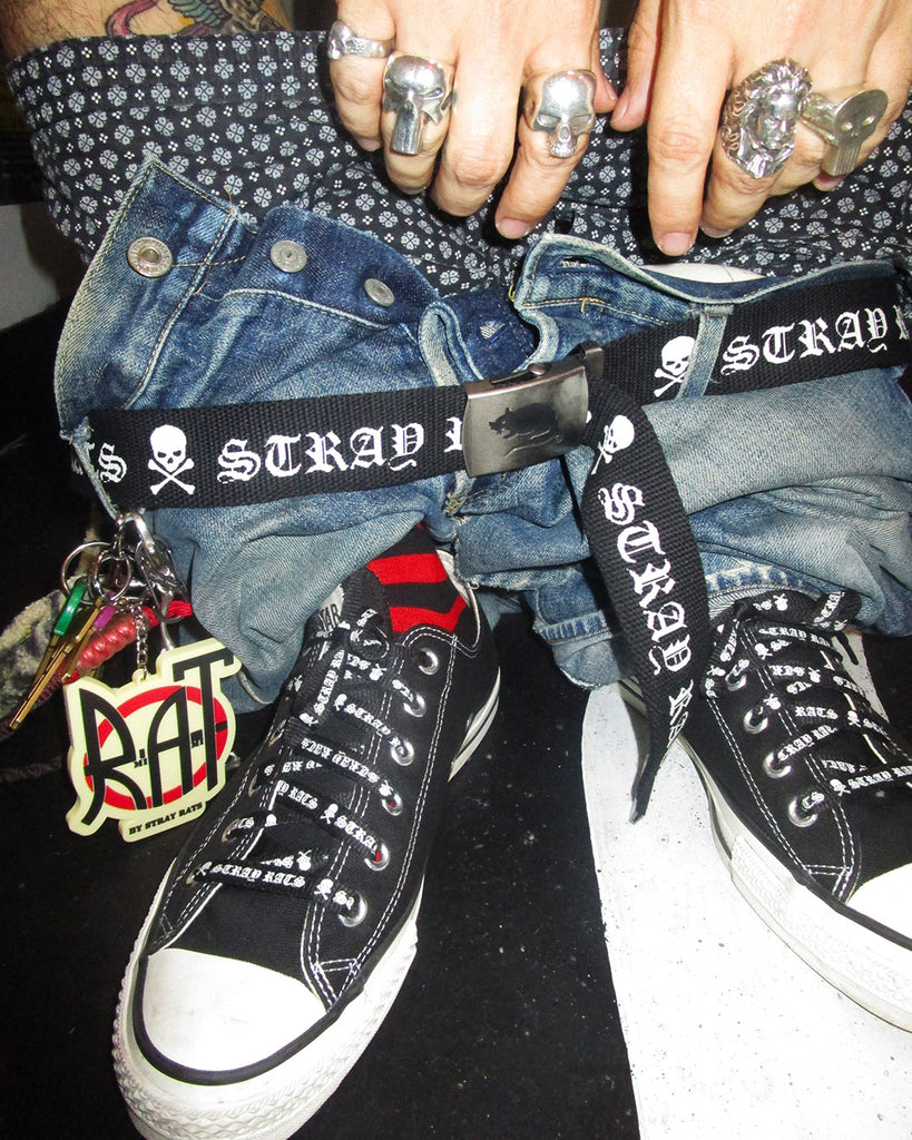 strayrats ベルト STRAY RATS / Skull Web Belt | malmart
