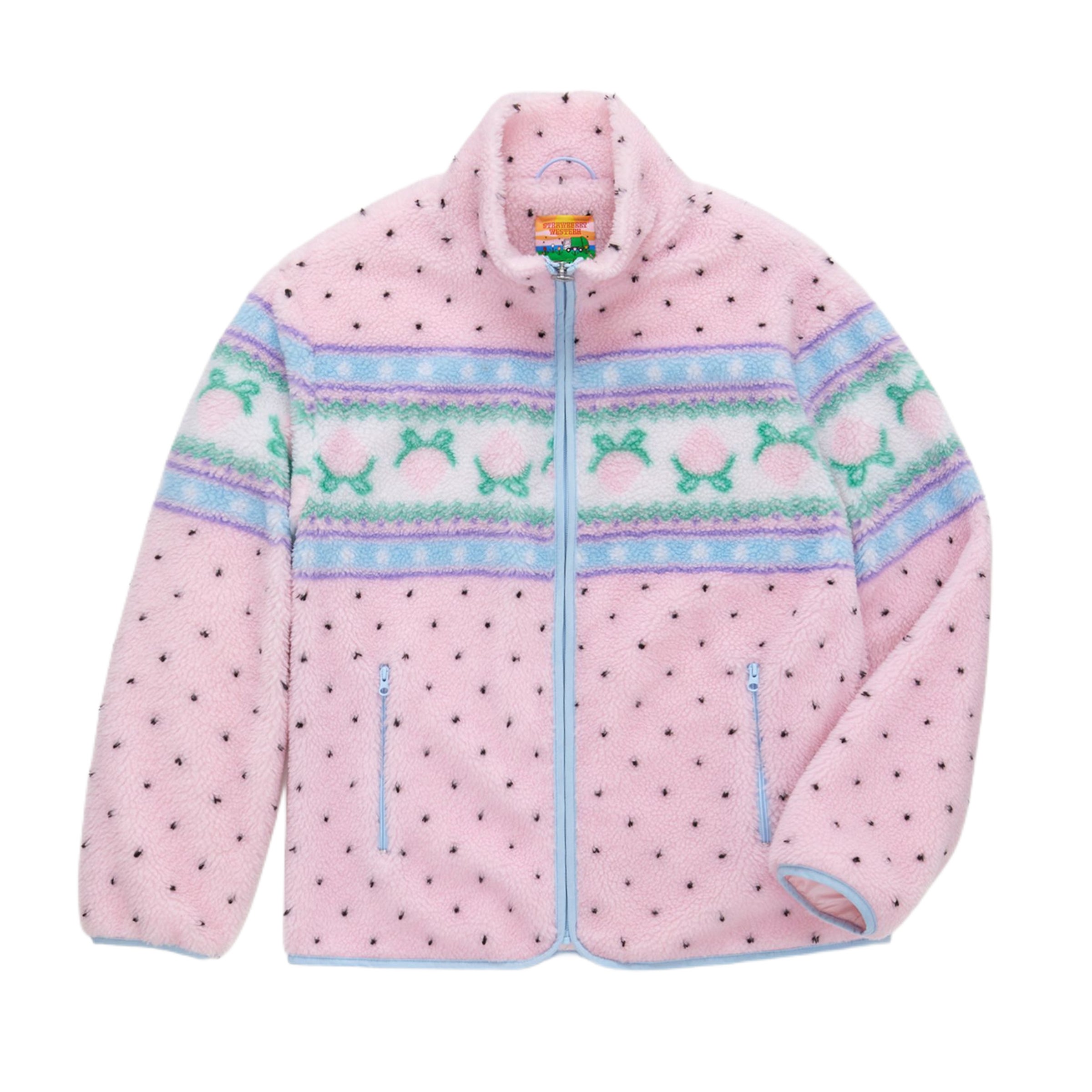strawberry western / choco sherpa jacket / pink | malmart