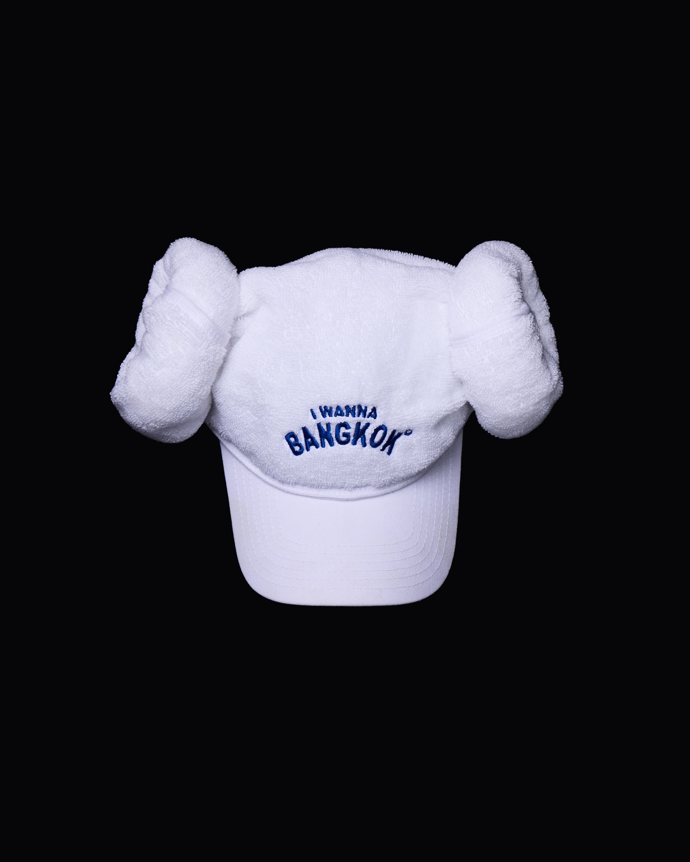 I wanna Bangkok帽子キャップ IWANNABANGKOK - SAUNA CAP ( WHITE ) | RCv